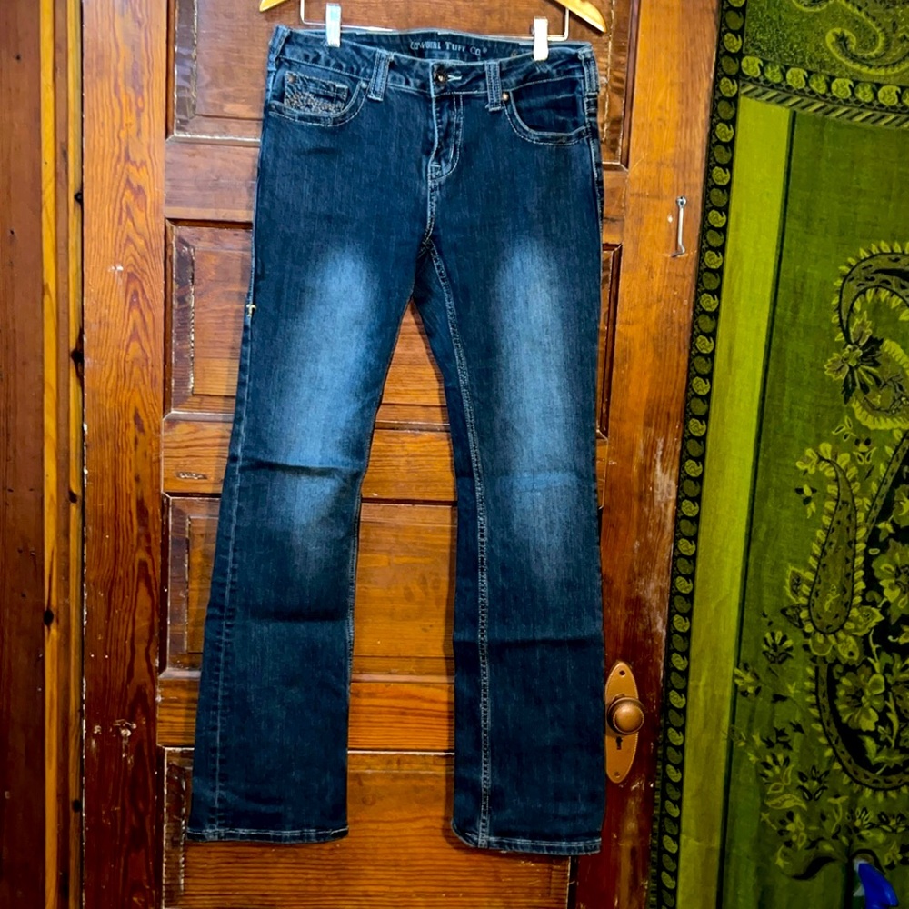 30x25 cowgirl tuff don’t fence me in jeans